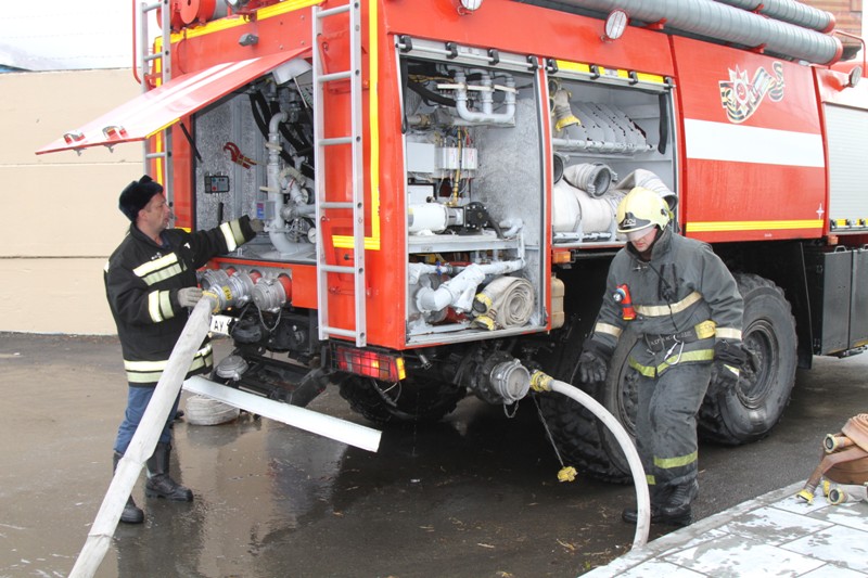 Техобслуживание пожарных автомобилей